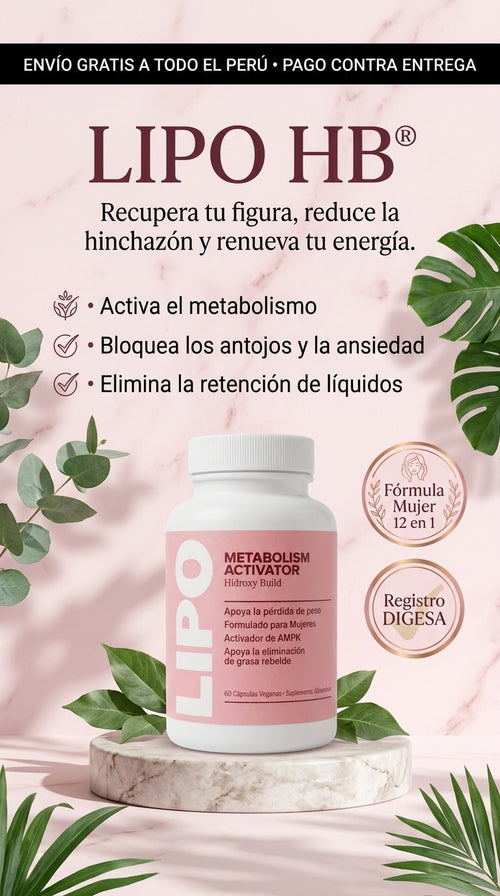 LIPO HB® - Activador Metabólico Natural