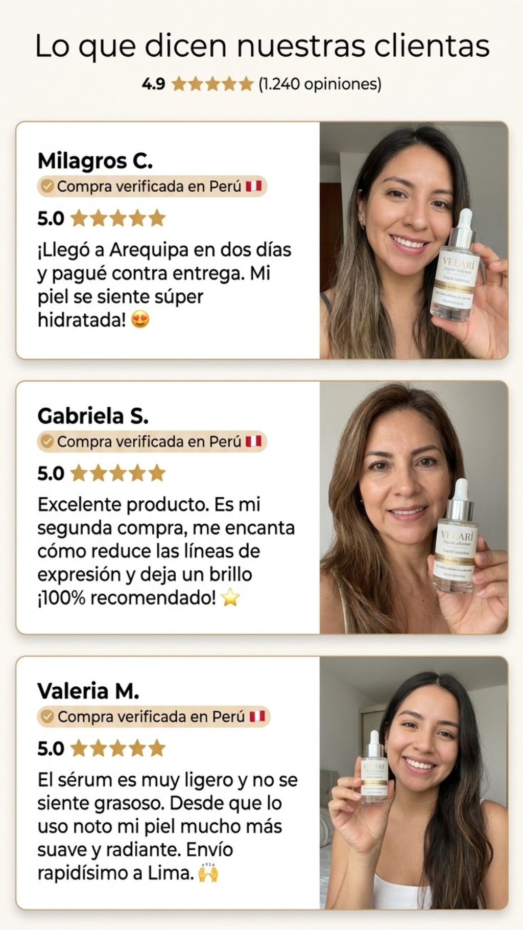 VELARÍ Liquid Solution™ - Suero Antiedad
